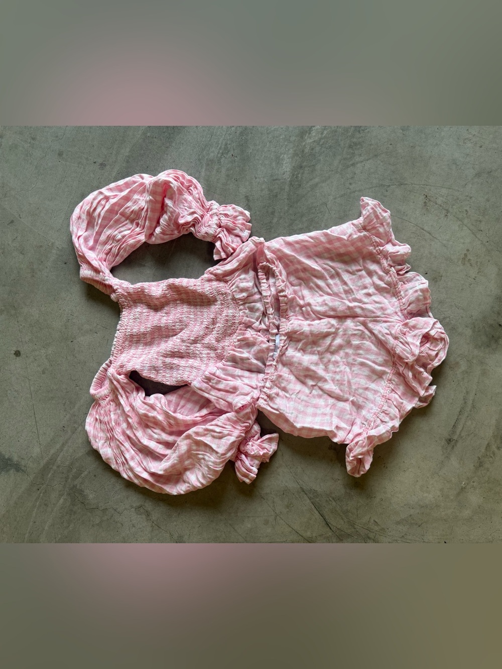 Sleeper Pink Gingham Cotton Pajama Shorts